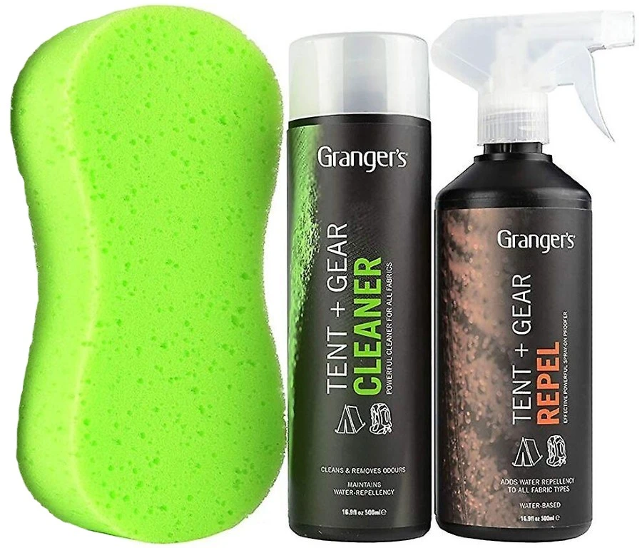 Grangers Tent Care Kit Gear Cleaner/Waterproofer 3 Grangers Tent Care Kit Gear Cleaner/Waterproofer
