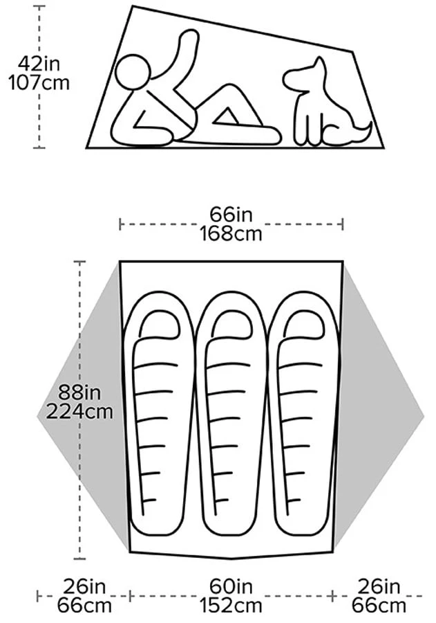 Big Agnes Tiger Wall UL3 Bikepack SD Bikepacking Tent 5 Big Agnes Tiger Wall UL3 Bikepack SD Bikepacking Tent - Image 3