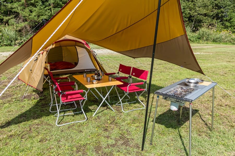 Snow Peak Entry Pack TT Tarp & Tent Family Camping Combo 24 Snow Peak Entry Pack TT Tarp & Tent Family Camping Combo - Image 22