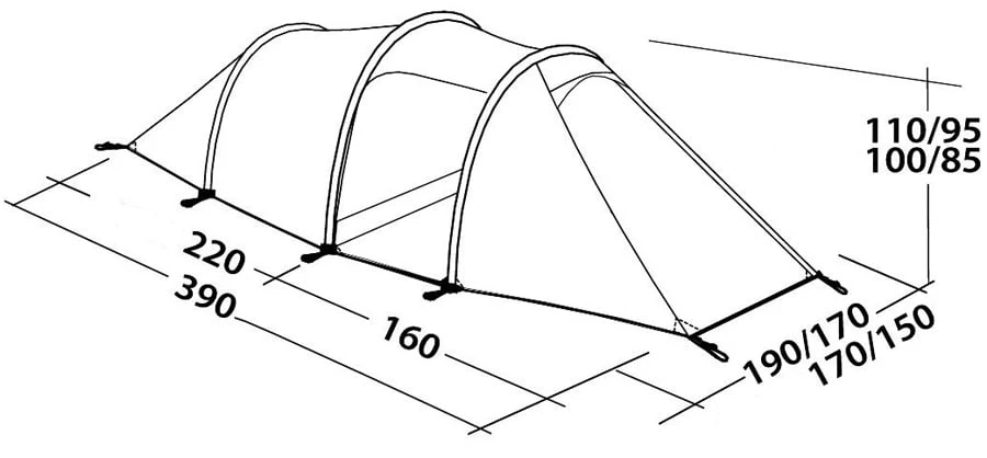 Robens Pioneer 3EX Lightweight Hiking Tent 18 Robens Pioneer 3EX Lightweight Hiking Tent - Image 16