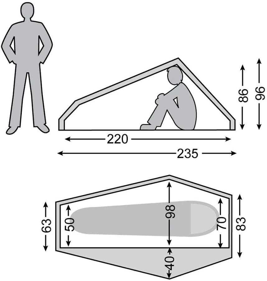Nordisk Telemark 1 LW Ultralight Backpacking Tent 15 Nordisk Telemark 1 LW Ultralight Backpacking Tent - Image 13