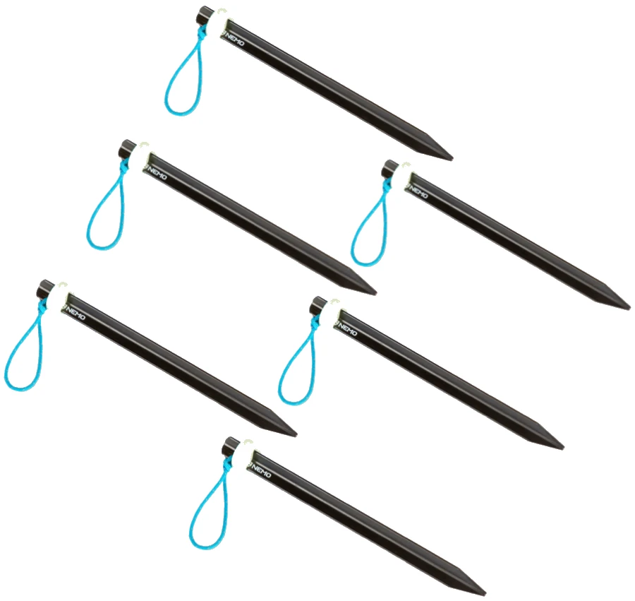 Nemo Sweepstake Stakes Aluminium Tent Pegs 3 Nemo Sweepstake Stakes Aluminium Tent Pegs