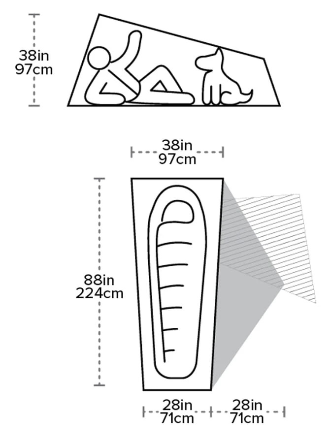 Big Agnes Copper Spur HV UL1 Ultralight Backpacking Tent 11 Big Agnes Copper Spur HV UL1 Ultralight Backpacking Tent - Image 9