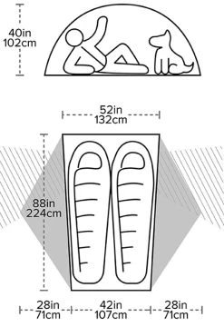 Big Agnes Copper Spur HV UL2 Bikepack Ultralight Bikepacking Tent -Outwell Shop CopperSpurHVUL2Bikepack FPHH 21