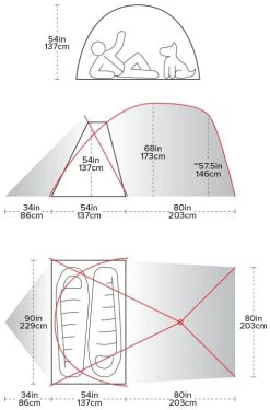 Big Agnes Wyoming Trail 2 Car Camping & Bikepacking Tent -Outwell Shop FPHH WT222