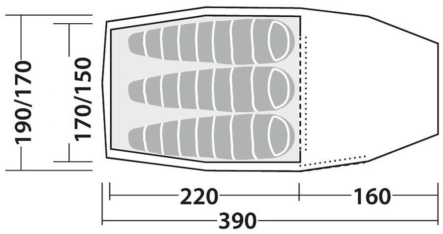Robens Pioneer 3EX Lightweight Hiking Tent 17 Robens Pioneer 3EX Lightweight Hiking Tent - Image 15