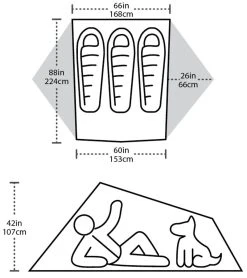 Big Agnes Tiger Wall 3 Platinum Crazylight Backpacking Tent 19 Big Agnes Tiger Wall 3 Platinum Crazylight Backpacking Tent -Outwell Shop TTWP319 FPHH
