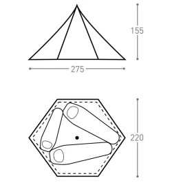 Bach WickiUp 3 Ultralight Backpacking Tipi Tent -Outwell Shop WICKIUP342829787010Ccopy