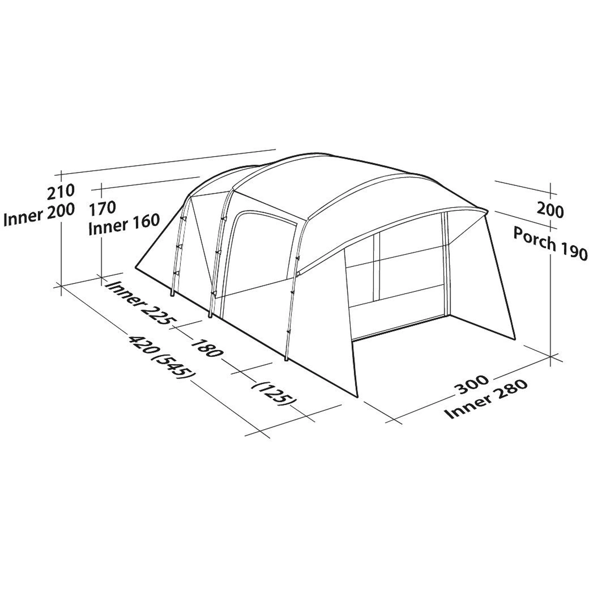 Robens Wolf Moon 5 XP Family Camping Tent 9 Robens Wolf Moon 5 XP Family Camping Tent - Image 7