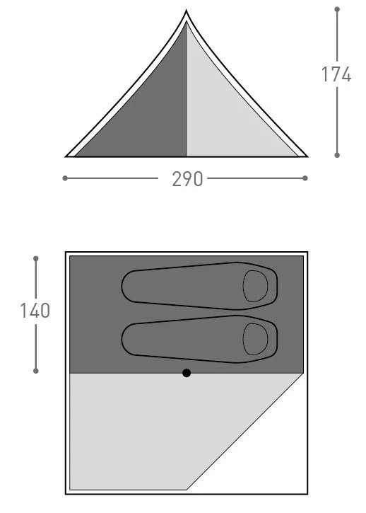 Bach Half Size Innertent Tent Accessory 4 Bach Half Size Innertent Tent Accessory - Image 2