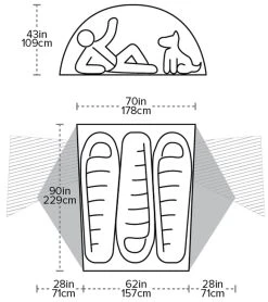 Big Agnes Copper Spur HV UL3 Ultralight Backpacking Tent -Outwell Shop b8ff5596 c525 47ba a231 bba128942aedTHVCS320 FPHH 014