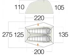 Krypton UL2 Ultralight Backpacking Tent 25 Krypton UL2 Ultralight Backpacking Tent -Outwell Shop f10 krypton ul 2 1