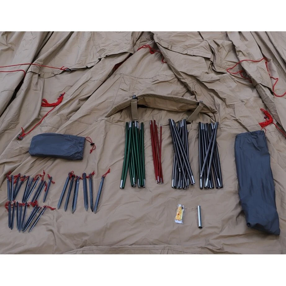 Spatz Stork 4 BTC Technical Cotton Camping Tent 16 Spatz Stork 4 BTC Technical Cotton Camping Tent - Image 14