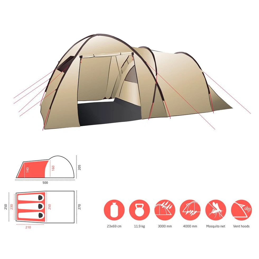Grand Canyon Atlanta 3 - 3-person Tent 4 Grand Canyon Atlanta 3 - 3-person Tent - Image 2
