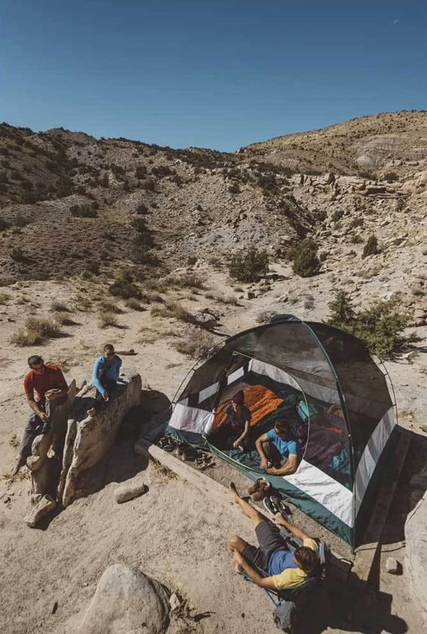 Kelty Outback 4 Car Camping Tent + Footprint 8 Kelty Outback 4 Car Camping Tent + Footprint - Image 6