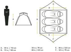Nemo Aurora 3 Lightweight Camping Tent + Footprint -Outwell Shop nemoaurora37