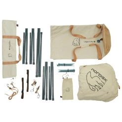 Nordisk Utgard Sky 13.2 Technical Cotton Tent - Group Tent -Outwell Shop nordisk utgard sky 132 technical cotton tent group tent detail 12