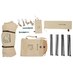 Nordisk Ydun Sky 5.5 Technical Cotton Tent - 3-person Tent -Outwell Shop nordisk ydun sky 55 technical cotton tent 3 person tent detail 12