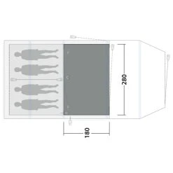 Outwell Shop -Outwell Shop outwell flat woven carpet parkdale 4pa tent carpet detail 2