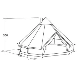 Robens Klondike Grande - Group Tent -Outwell Shop robens klondike grande group tent detail 3