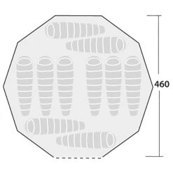 Robens Klondike Grande - Group Tent -Outwell Shop robens klondike grande group tent detail 5