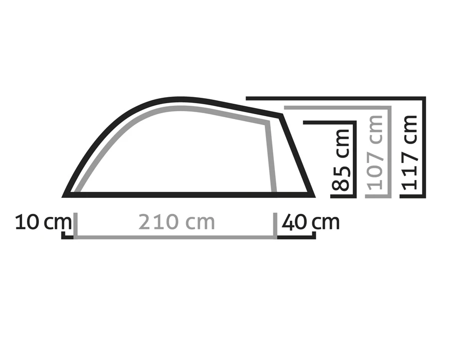SALEWA Litetrek 3 Lightweight Hiking Tent + Footprint 14 SALEWA Litetrek 3 Lightweight Hiking Tent + Footprint - Image 12