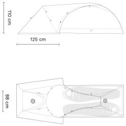 Samaya Vestibule Assaut 2 Ultra - Tent Extension -Outwell Shop samaya vestibule assaut 2 ultra tent extension detail 10