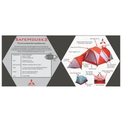 SafeHouse 2 - 2-person Tent -Outwell Shop slingfin safehouse 2 2 person tent detail 12