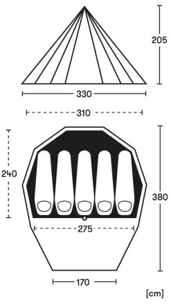 Spatz Wigwam 5 BTC Technical Cotton Tipi Tent -Outwell Shop spatzwigwam5btc7
