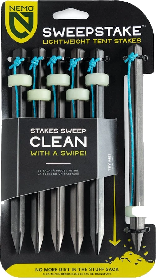 Nemo Sweepstake Stakes Aluminium Tent Pegs 8 Nemo Sweepstake Stakes Aluminium Tent Pegs - Image 6