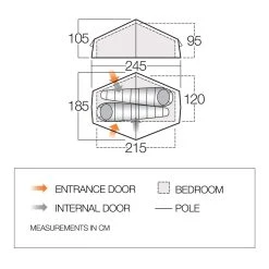 Vango Nevis 200 - 2-person Tent -Outwell Shop vango nevis 200 2 person tent detail 2
