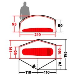 Wechsel Trailrunner - 1-person Tent -Outwell Shop wechsel trailrunner 1 person tent detail 6
