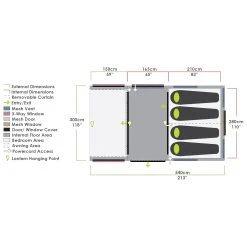 Evo TM V2 - 4-person Tent -Outwell Shop zempire evo tm v2 4 person tent detail 6